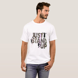 ちょうど立って下さい Tシャツ
