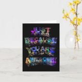 ちょうど素晴らしいので カード (黄色い花)