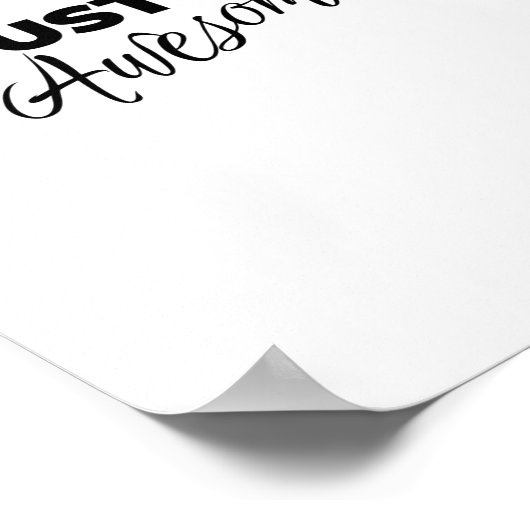 ちょうど素晴らし良いプロの引用文 ポスター (角)