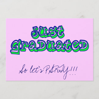 ちょうど累進的、従って!パーティを楽しもう!! 招待状