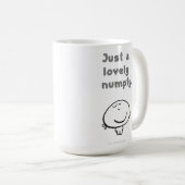 ちょうど美しいnumpty。 コーヒーマグカップ (正面右)
