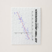 ちょうど考えて下さい線形回帰(統計量)を ジグソーパズル (縦)