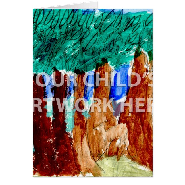 ちょうど芸術カード$3.15 (正面)