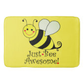 ちょうど蜂の素晴らしく黄色いのまわりに バスマット (正面)