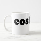 ちょうど衣裳を言うTシャツ コーヒーマグカップ (左)