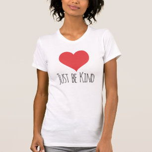 ちょうど親切な の女性のティーがあって下さい Tシャツ