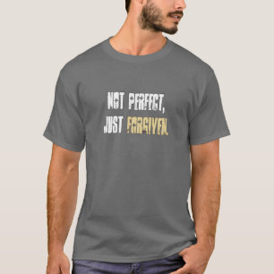 ちょうど許された暗闇 をキリスト教のスローガン完成しないで下さい Tシャツ