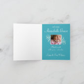 ちょうど誕生の発表を歌って下さい 案内状 (内部)