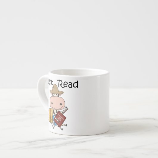 ちょうど読書 エスプレッソカップ (正面左)