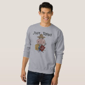 ちょうど読書 スウェットシャツ (正面フル)