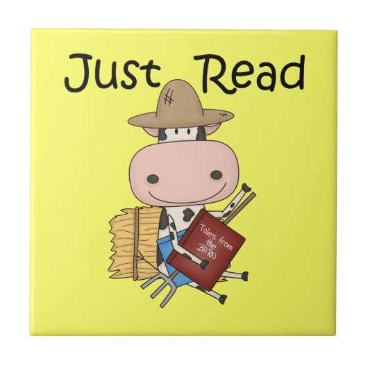 ちょうど読書 タイル (正面)