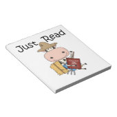 ちょうど読書 ノートパッド (アングル)