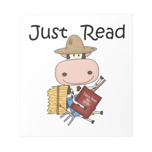 ちょうど読書 ノートパッド (正面)