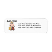 ちょうど読書 ラベル (正面)