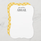 ちょうど速いノート ノートカード (正面/裏面)