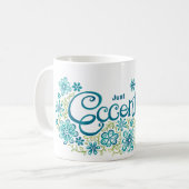 ちょうど風変りなマグ コーヒーマグカップ (正面左)