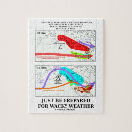 ちょうど風変りな天候ENSOのために準備されて下さい ジグソーパズル