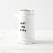 ちょうど1つのより多くのビールのジョッキ ビールジョッキ (正面左)