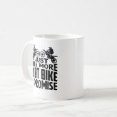 ちょうど1つのより多くの土のバイクのマグ コーヒーマグカップ (正面左)