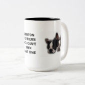 ちょうど1つを所有できません ツートーンマグカップ (正面右)