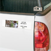 ちょうど1ブリッタニーか。!か。私は!そう考えません!! バンパーステッカー (トラック上)