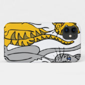 ちょうど2匹の無実猫… Case-Mate iPhoneケース (裏面(横))