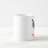 ちょうど2008年にそれらを!!蹴って下さい!! コーヒーマグカップ (中央)