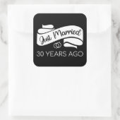 ちょうど30年前に入籍しました V スクエアシール (バッグ)