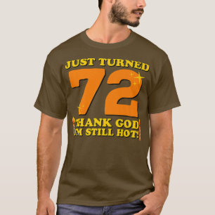 ちょうど72神感謝してい私はまだ熱い72番目の誕生田 Tシャツ
