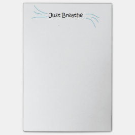 "ちょうど"ポスト・イットを呼吸して下さい ポストイット