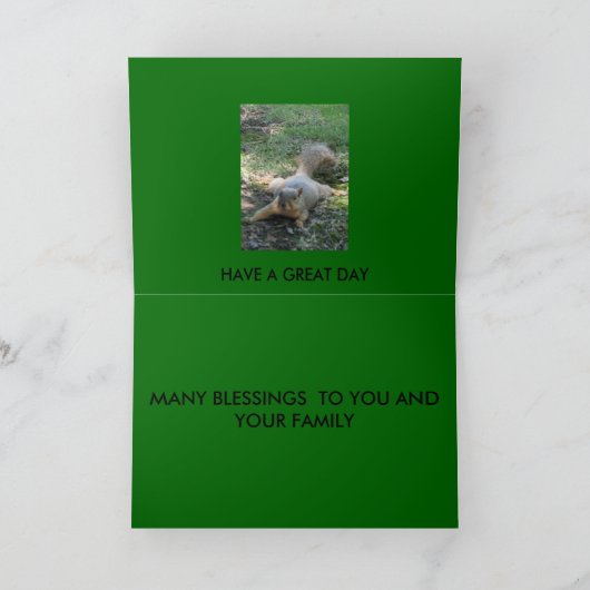 ちょうど…メリーなクリスを望みたいと思いました シーズンカード (内部)