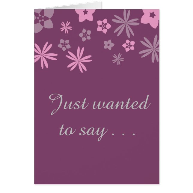 ちょうど…言いたいと思いました。 私は愛します (正面)