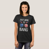 ちょうどBang American Sunglasses Firework 4th Tシャツ (正面フル)