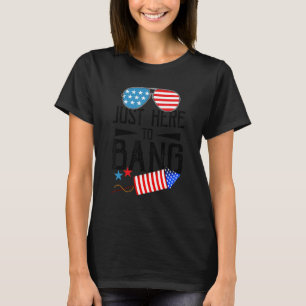 ちょうどBang Fireworks愛国心の7月4日に Tシャツ