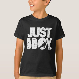 ちょうどbboy -白い動揺して tシャツ