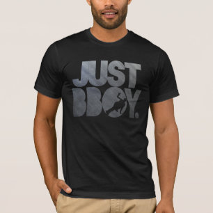 ちょうどbboy -素朴な灰色 tシャツ