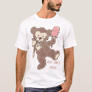 ちょうどcan't抵抗して下さい tシャツ