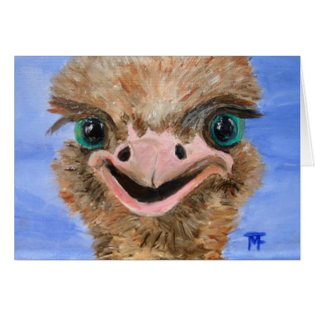 ちょうどcheckin - Geetingカード (正面横)