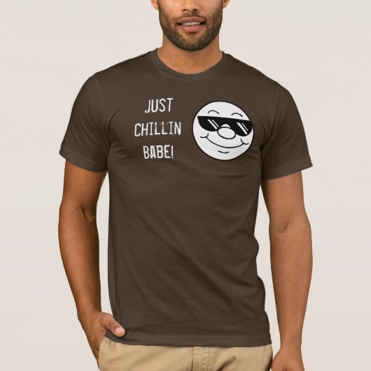 ちょうどChillinの可愛い人 Tシャツ (正面)