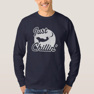 ちょうどChillinの長袖の人のTシャツ Tシャツ