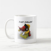 ちょうどChillin (Mascot Characterジャワ公爵) コーヒーマグカップ (左)