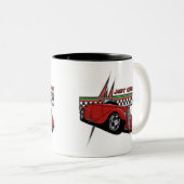 ちょうどCruisinは改造しました ツートーンマグカップ (正面右)