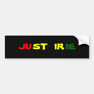 ちょうどIRIE バンパーステッカー