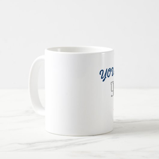 ちょうどLittを得ました! コーヒーマグカップ (正面左)