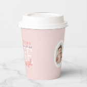 ちょうどONEderful誕生日ガーリー写真 紙コップ (左)