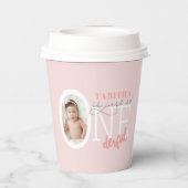 ちょうどONEderful誕生日ガーリー写真 紙コップ (裏面)