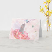 ちょうどRoseyカード カード (黄色い花)