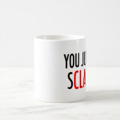 ちょうどSCLAREdを得ました! コーヒーマグカップ (中央)