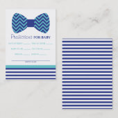 ちょうネクタイの予言カード大きい名刺 名刺 (正面/裏面)