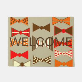 ちょうネクタイ ドアマット